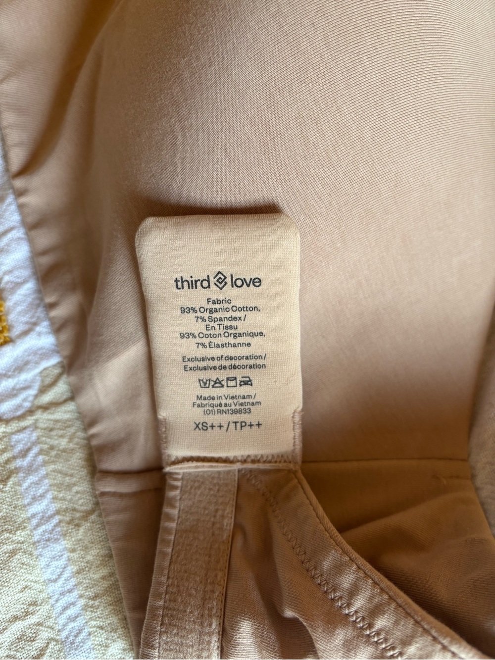 ThirdLove Cotton Cloud Nursing bra - Picture 3 of 5